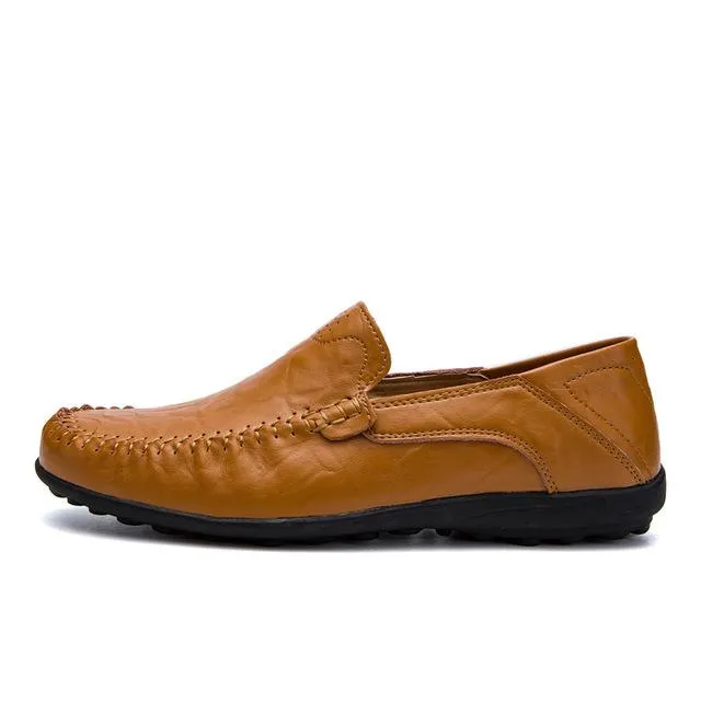 Angelo Ricci™ Genuine Leather Comfy Moccasins