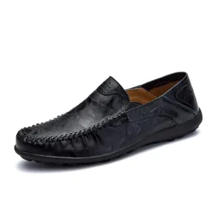 Angelo Ricci™ Genuine Leather Comfy Moccasins