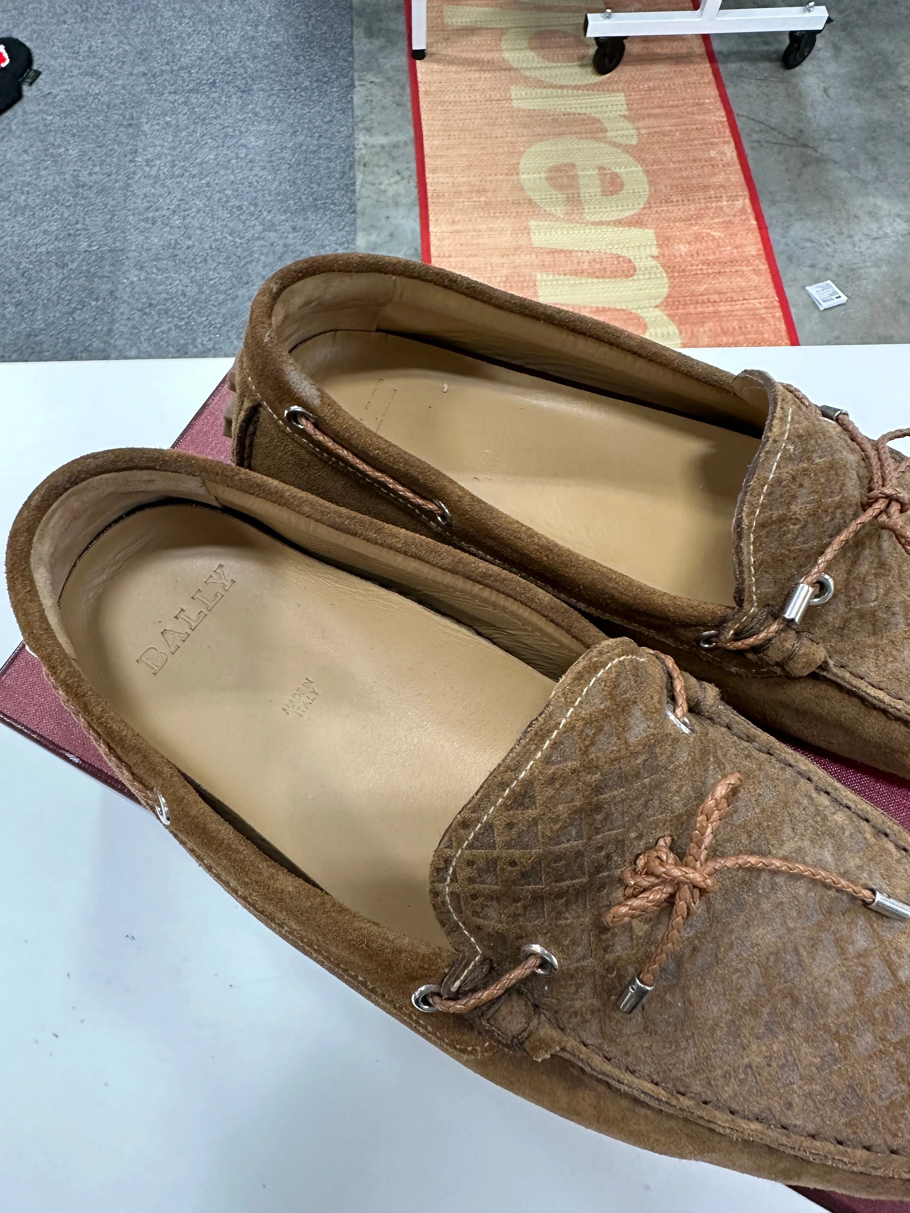 Bally Slip Ons Sz 13