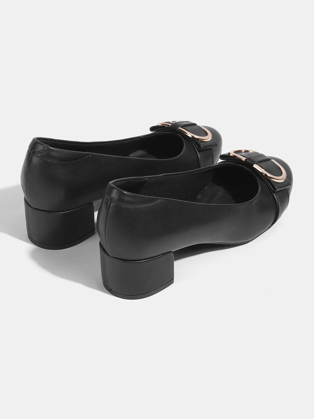 Block Heel Pums