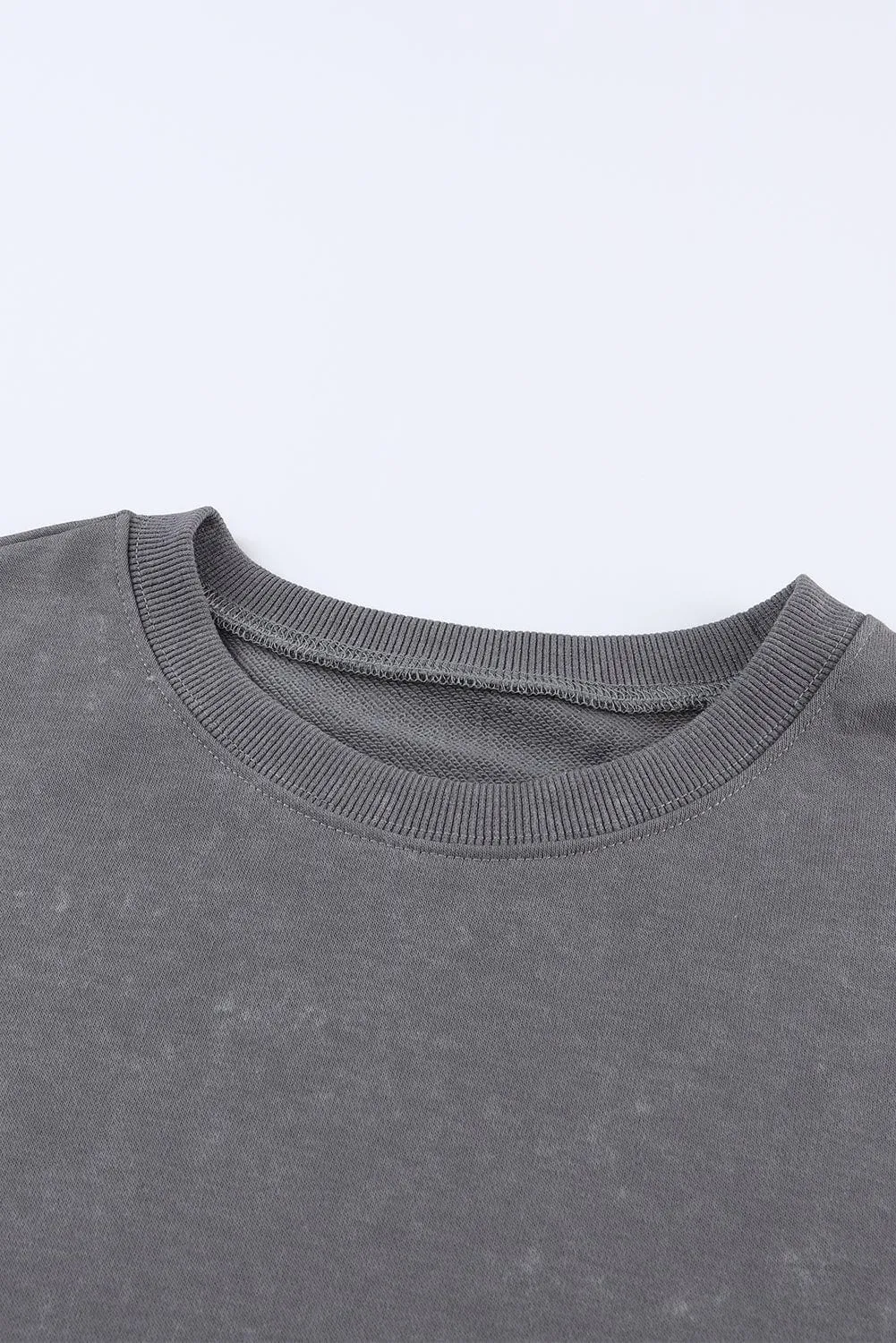 Casual Loose Pullover Sweatshirt