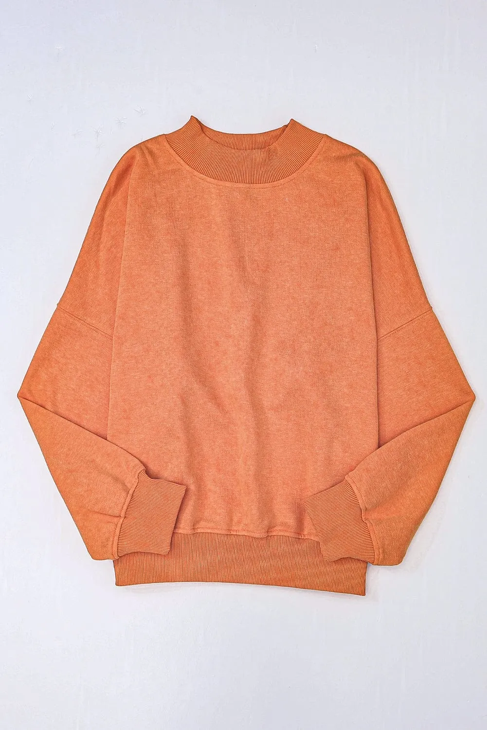 Casual Loose Pullover Sweatshirt