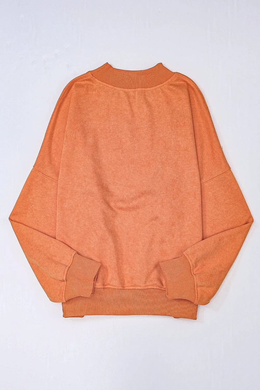 Casual Loose Pullover Sweatshirt