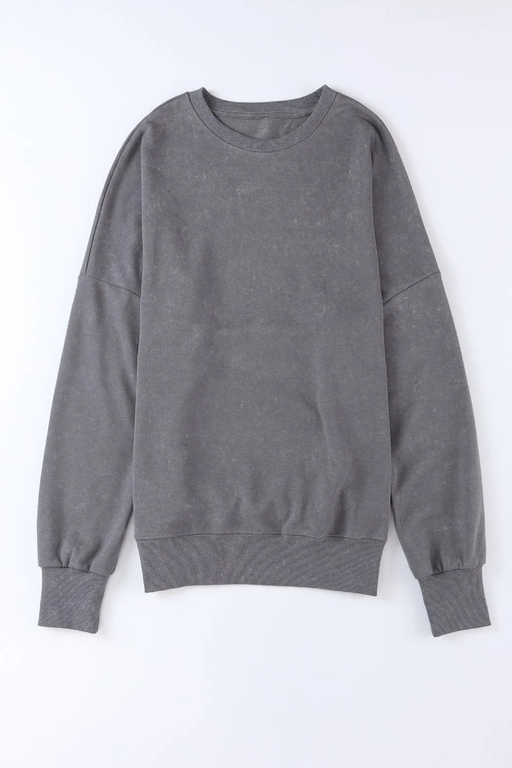 Casual Loose Pullover Sweatshirt