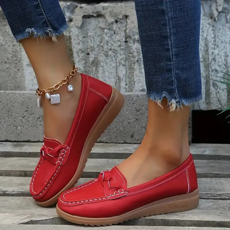Casual, ronde, anti-slip loafers