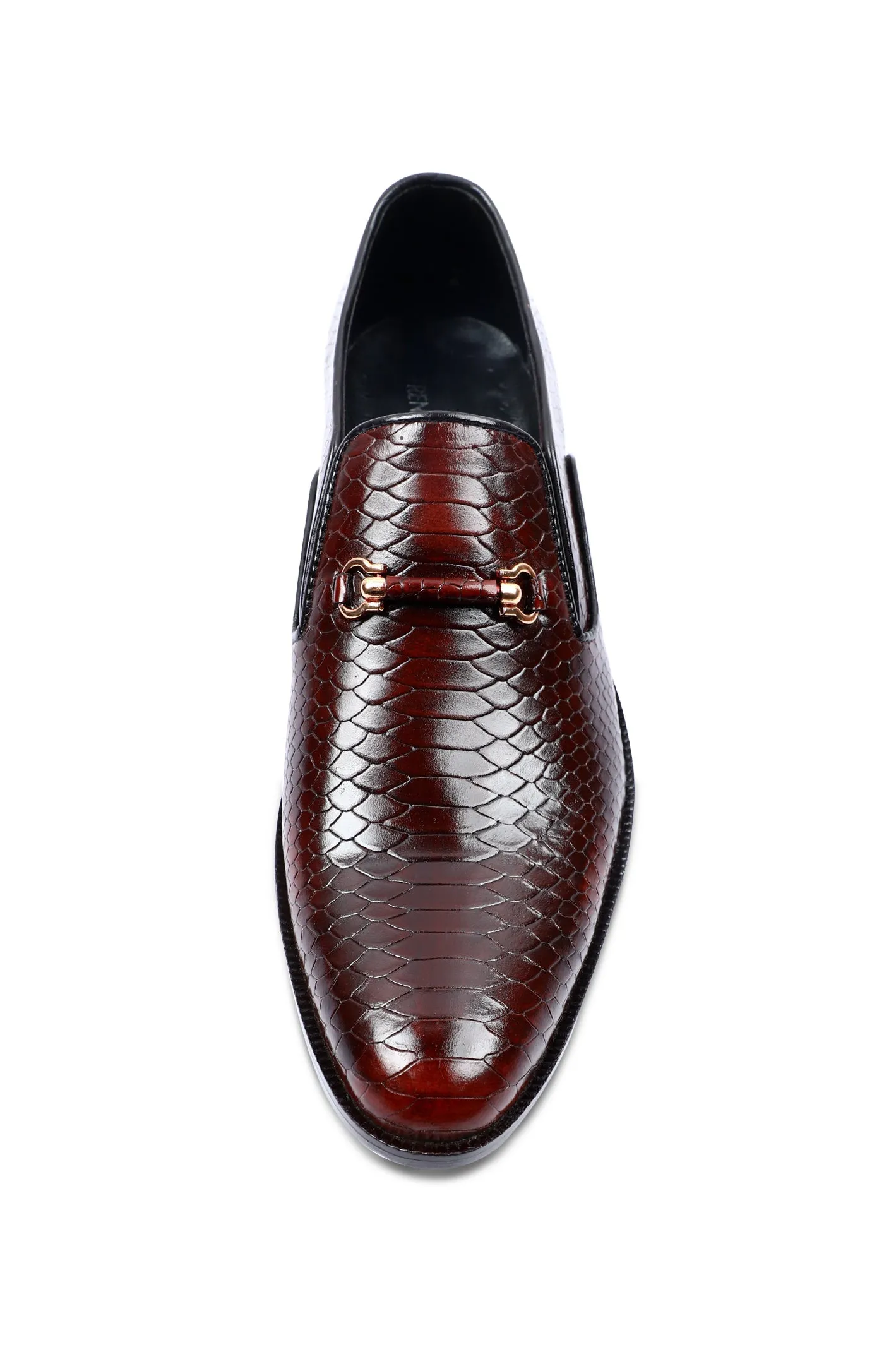 Formal Shoes For Men in Maroon SKU: SMF-0194-MAROON