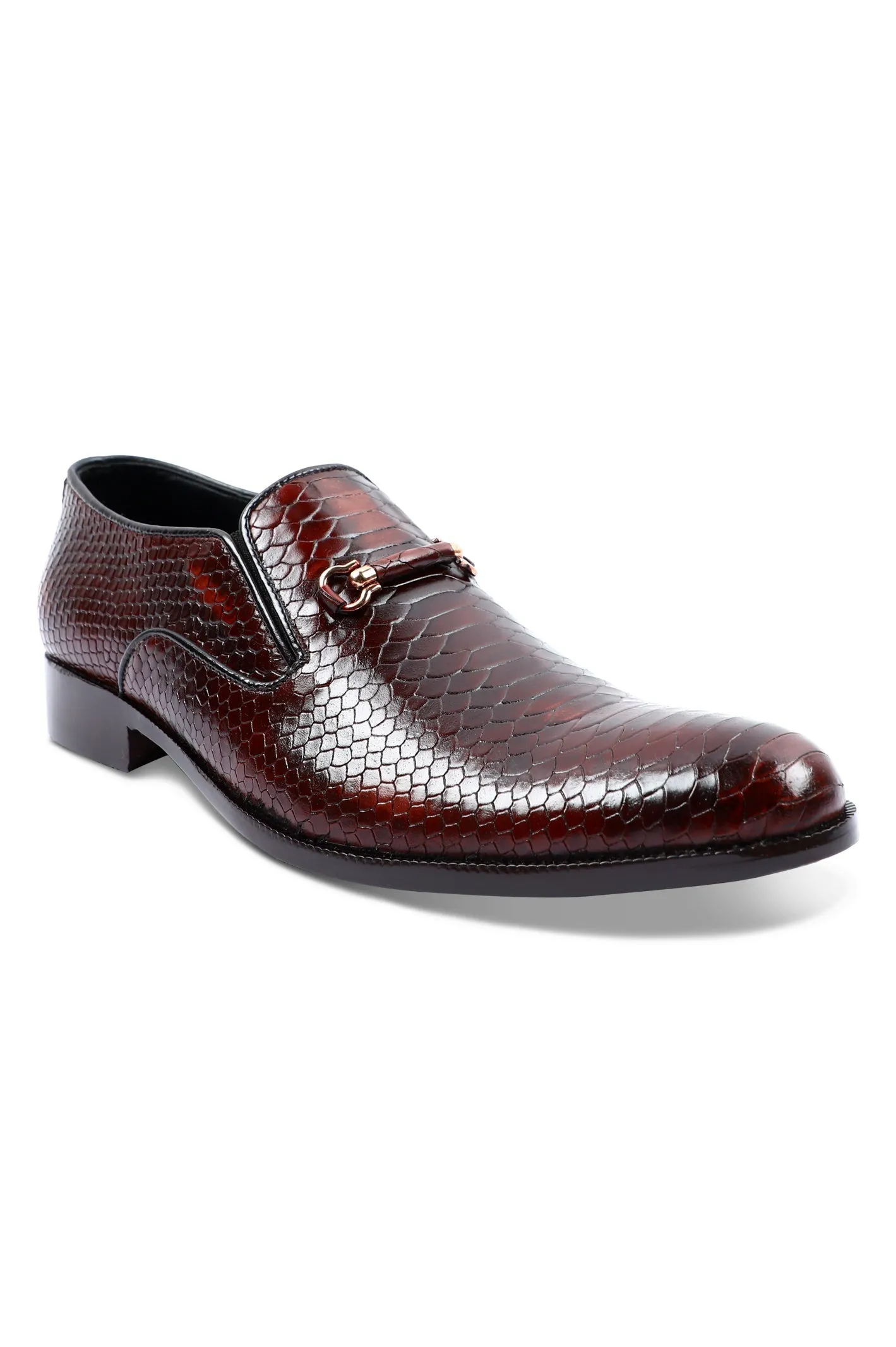 Formal Shoes For Men in Maroon SKU: SMF-0194-MAROON