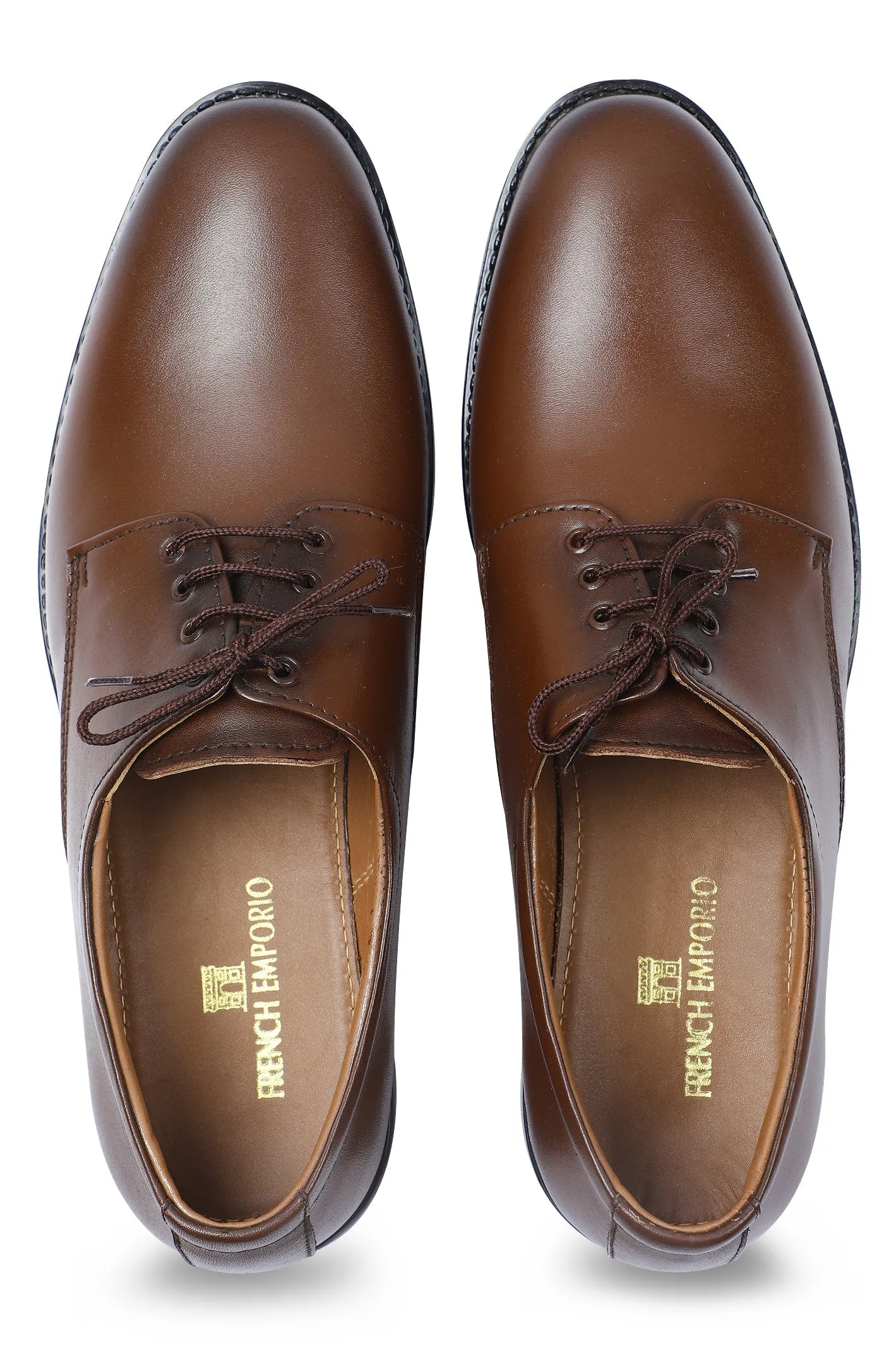 Formal Shoes For Men SKU: SMF-0273-BROWN
