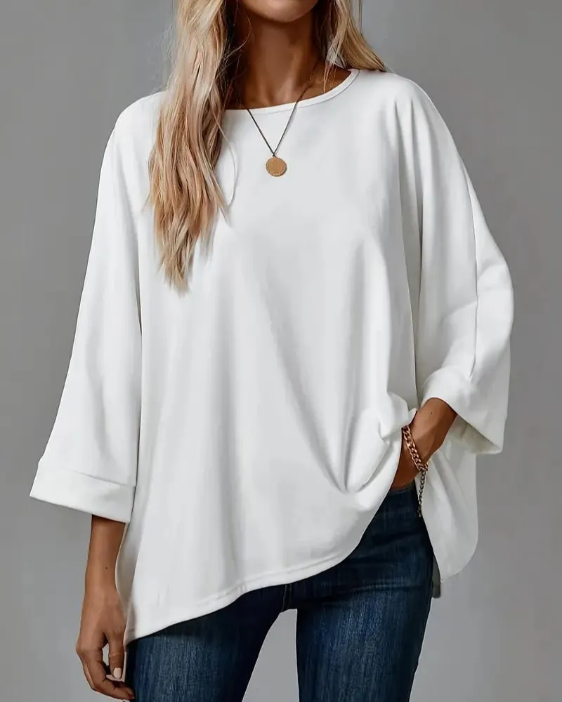 Ivyshape | Comfy Oversized Shirt