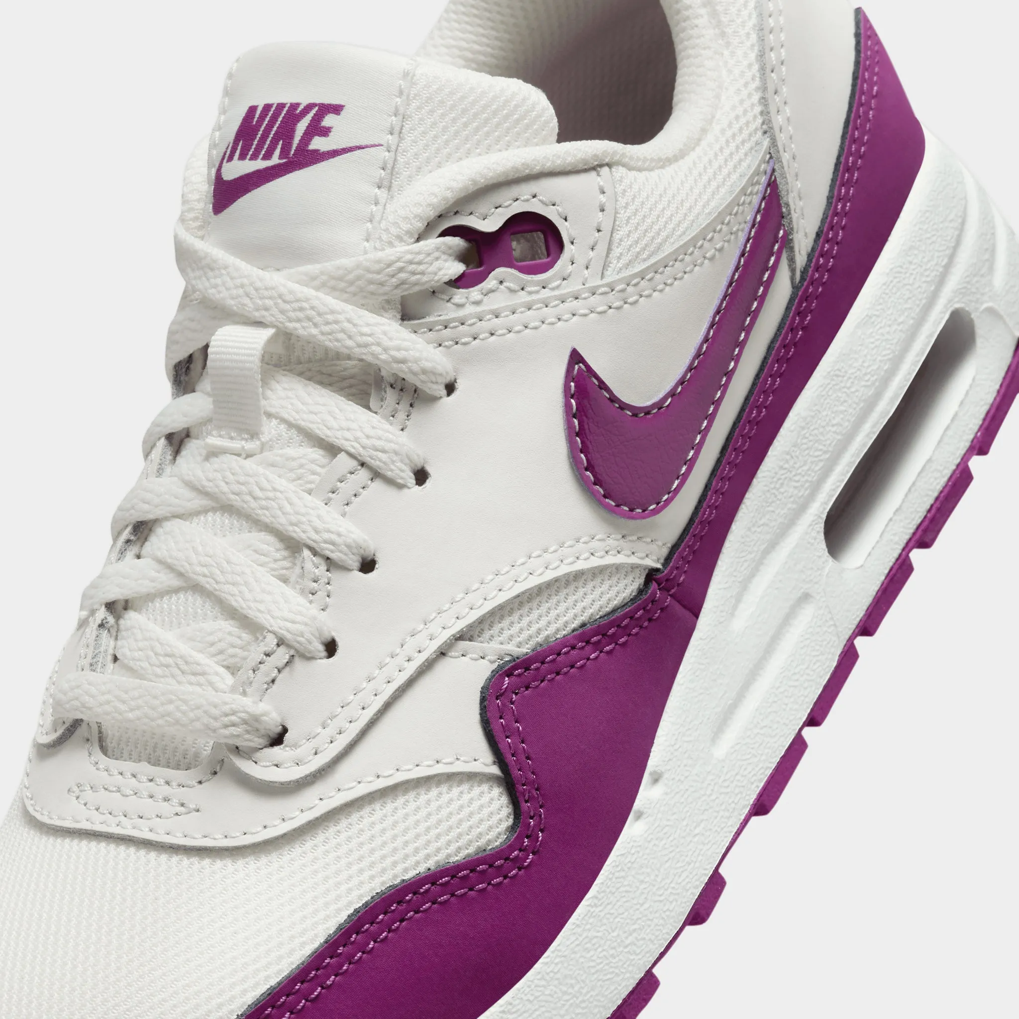 Nike Air Max 1 GS Summit White / Viotech - White