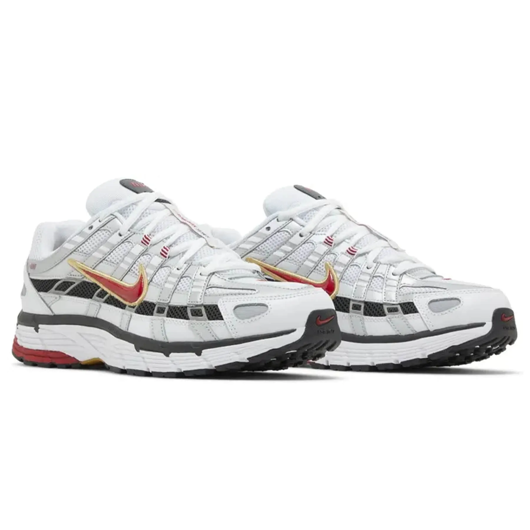 Nike P-6000 'Platinum Varsity Red'