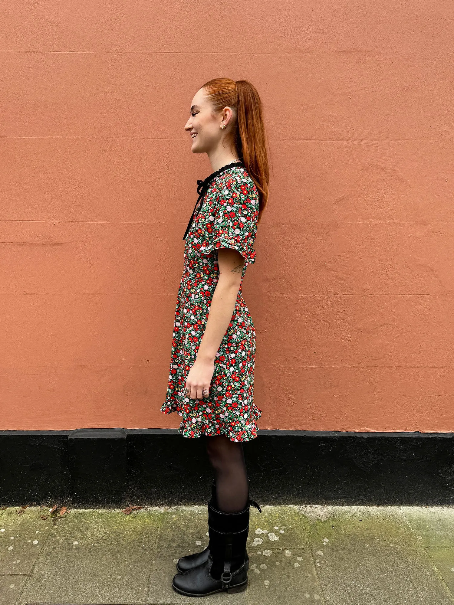 The Peony Printed Dress