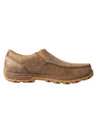 TWISTED X MENS CELLSTRETCH CASUAL SLIP ON BOMBER/MXC0003