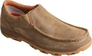 TWISTED X MENS CELLSTRETCH CASUAL SLIP ON BOMBER/MXC0003