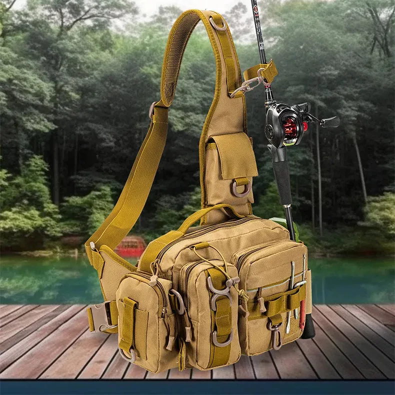 Unstoppable Adventure Awaits: Outdoor Tactical Shoulder Bag – The Ultimate Gear for Sports, Climbing, Hiking, and Camping