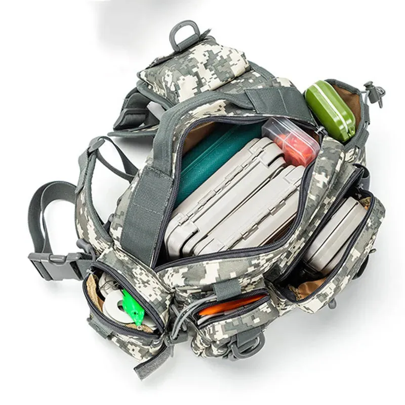 Unstoppable Adventure Awaits: Outdoor Tactical Shoulder Bag – The Ultimate Gear for Sports, Climbing, Hiking, and Camping