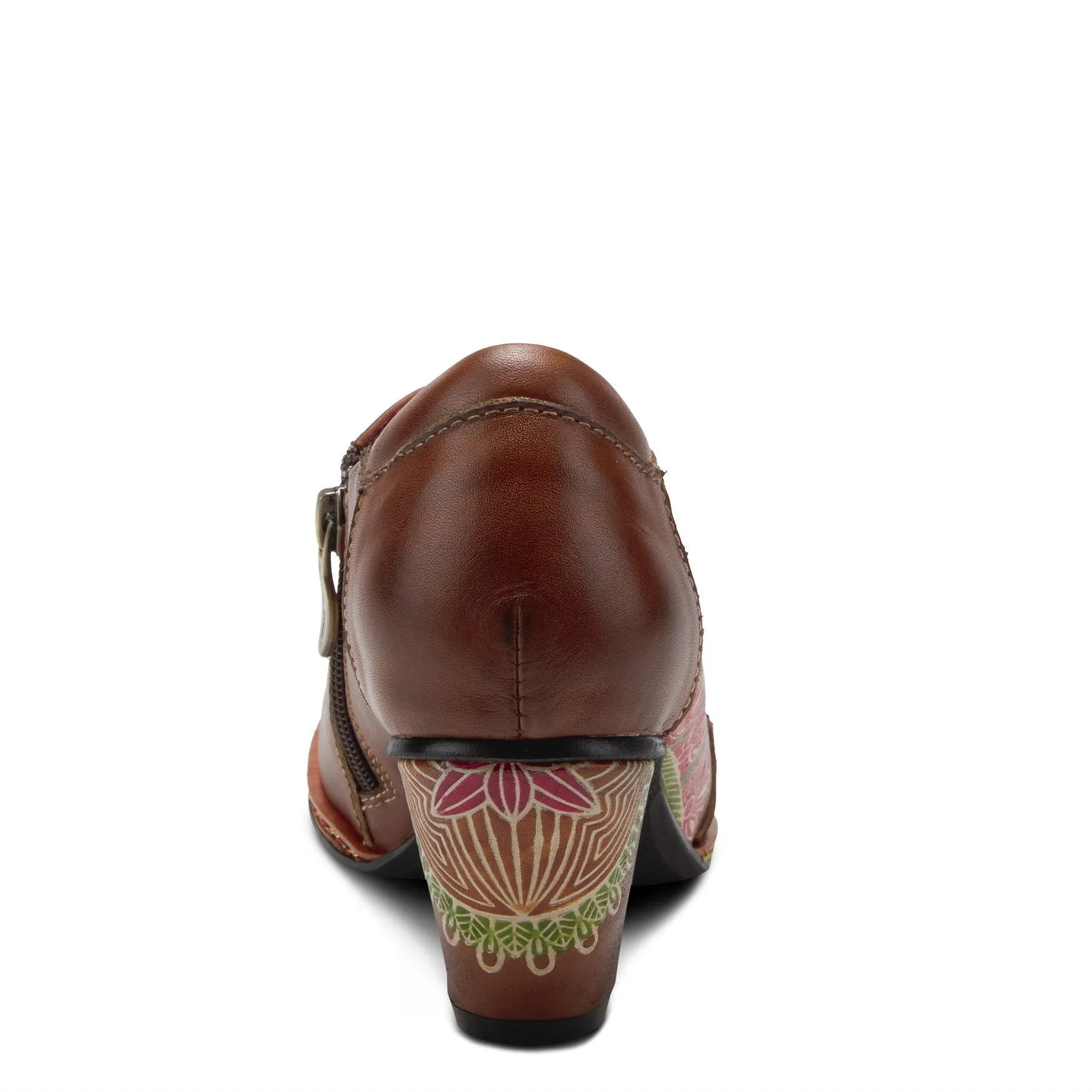 Zami Hand Painted Slip-on in Brown