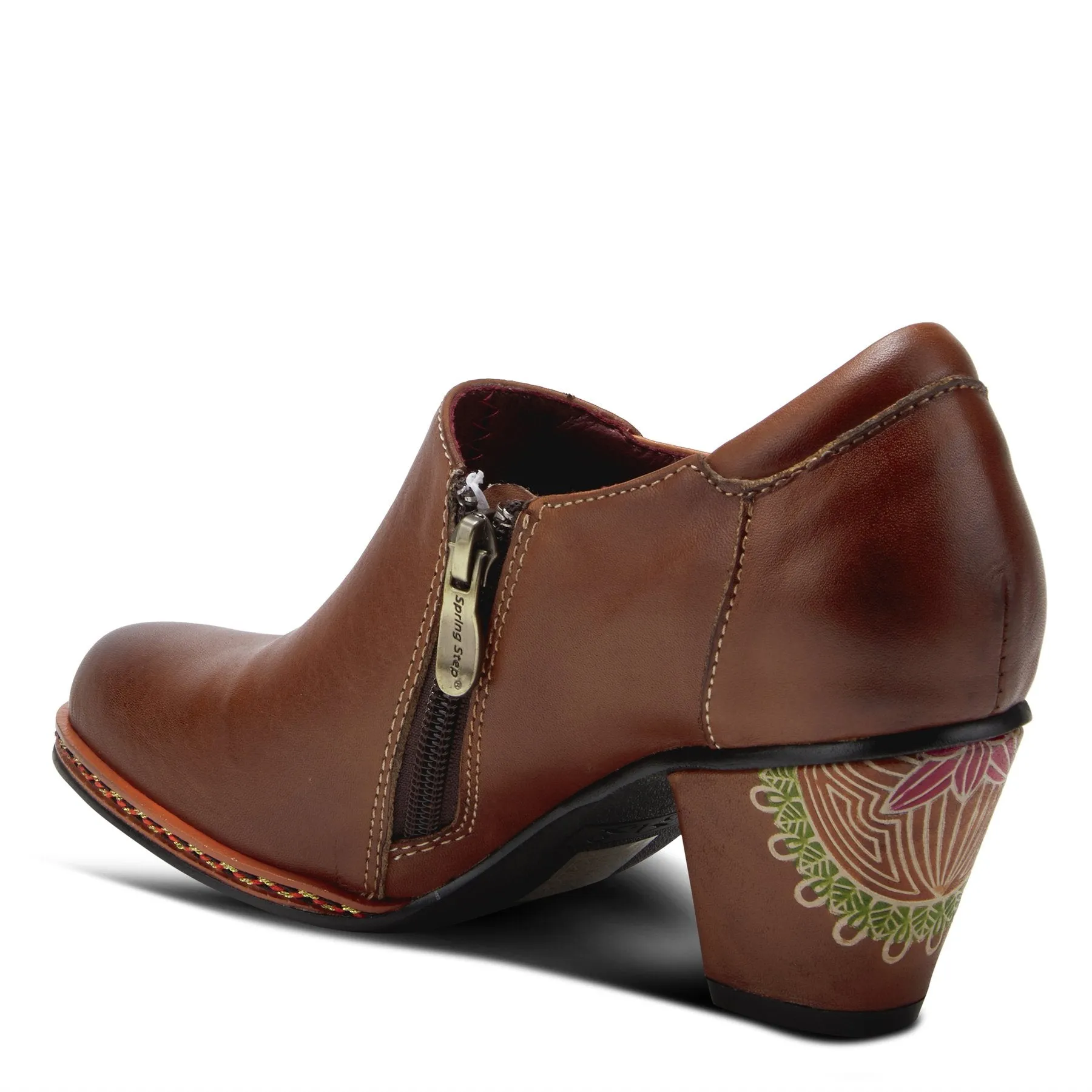 Zami Hand Painted Slip-on in Brown