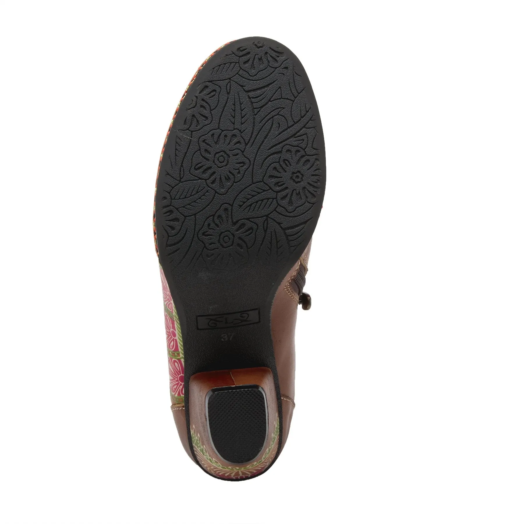 Zami Hand Painted Slip-on in Brown