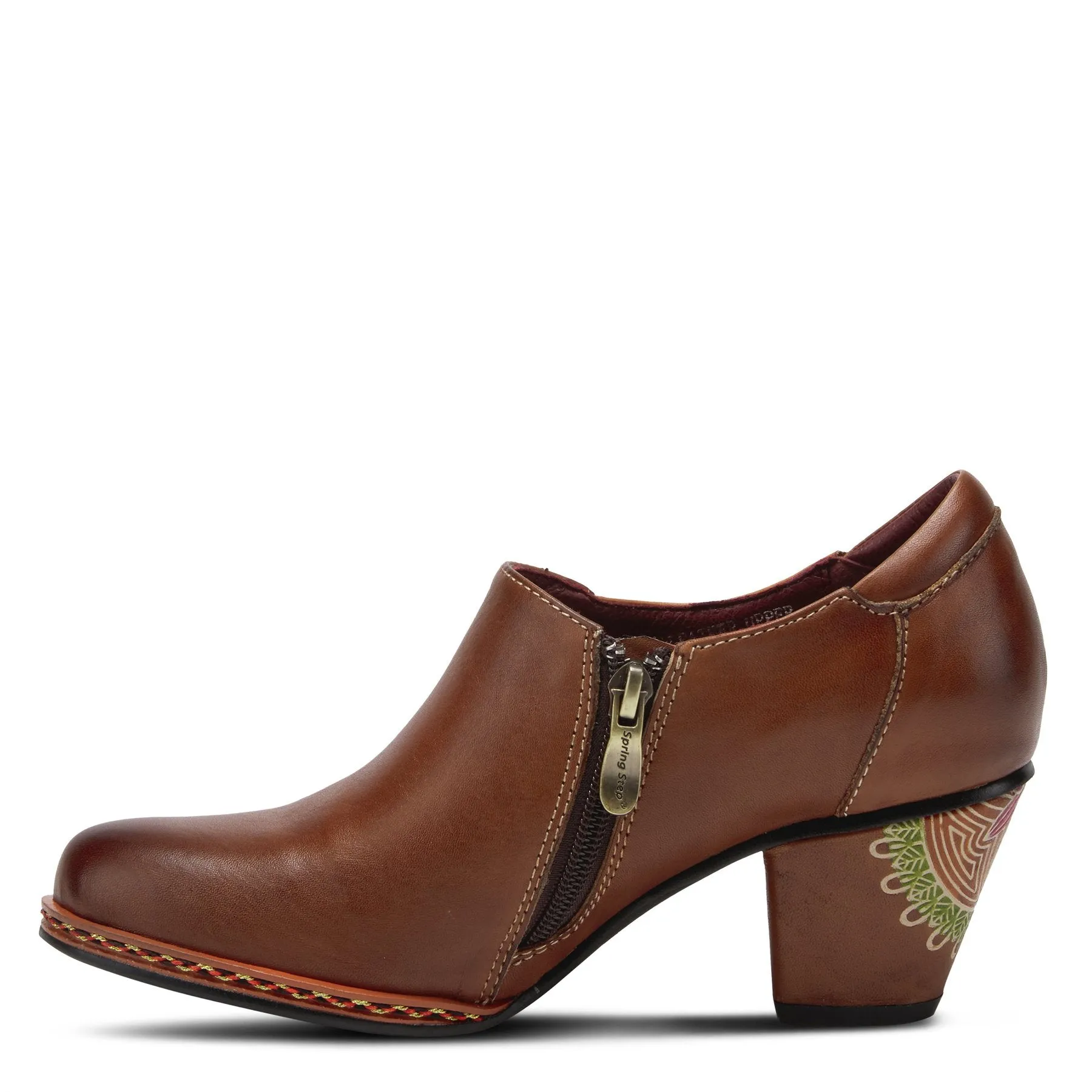 Zami Hand Painted Slip-on in Brown